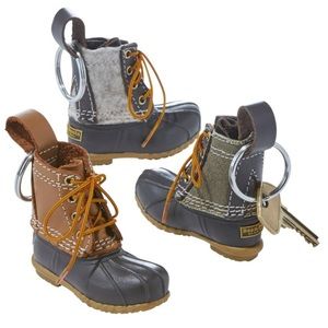 L. L. Bean Boot key chains. SOLD.